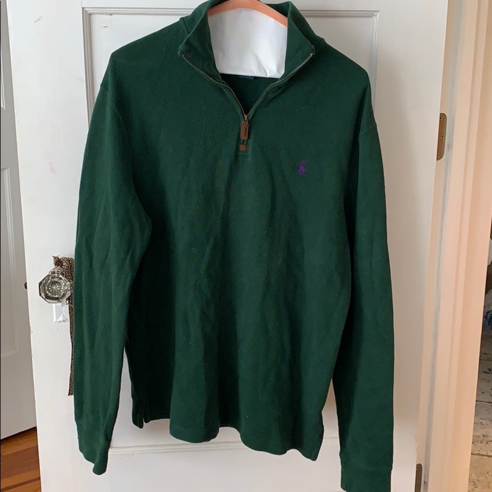 Men’s Polo by Ralph Lauren green sweater pullover